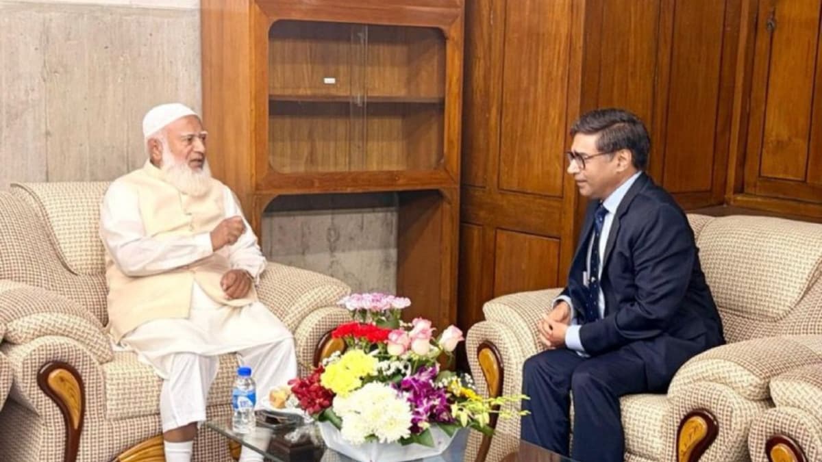 Foreign Secretary Vikram Misri Meets Bangladesh Jamaat Chief Shafiqur Rahman In Dhaka