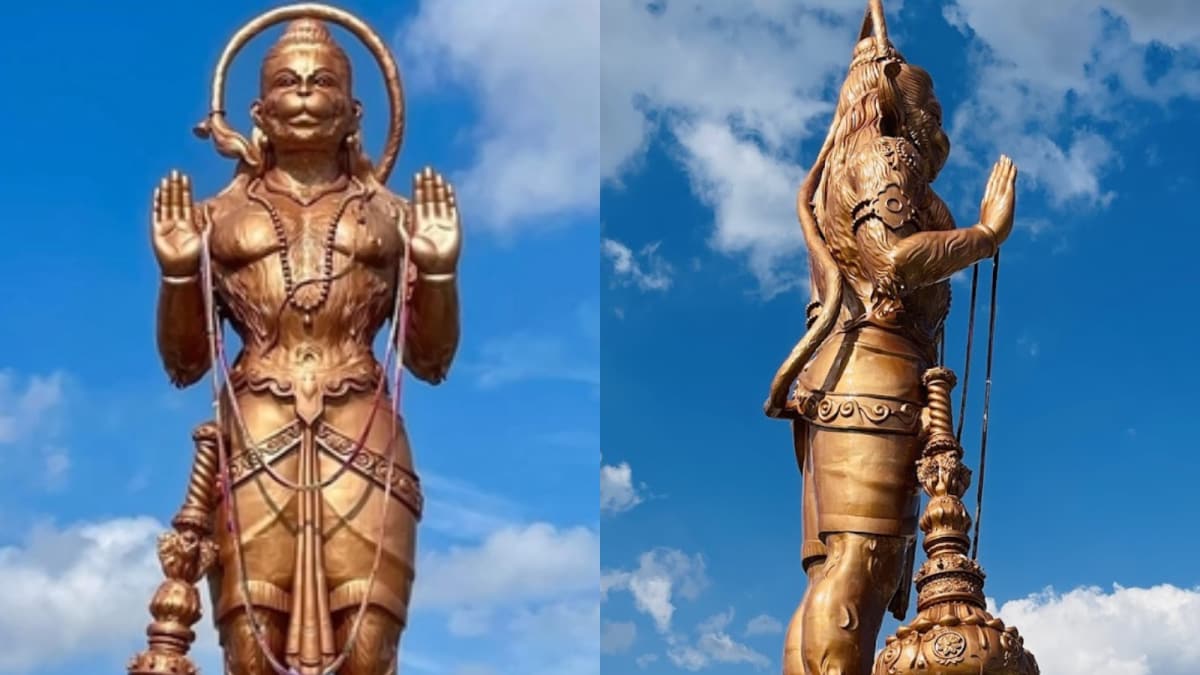 ‘Built By Hindus On Their Property’: Texas Activist Faces Netizens’ Ire Over Lord Hanuman Statue