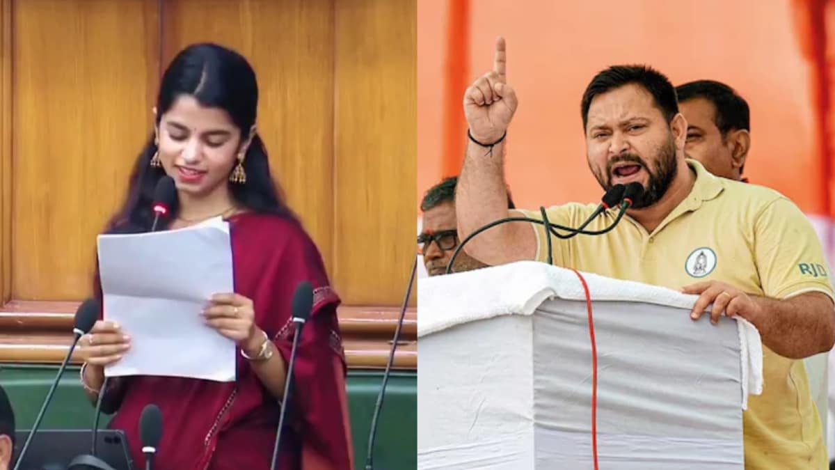 ‘Reminds Me Of Dhritarashtra…’: Maithli Thakur Takes ‘Mahabharat’ Jibe At Lalu Yadav, Tejashwi Reacts