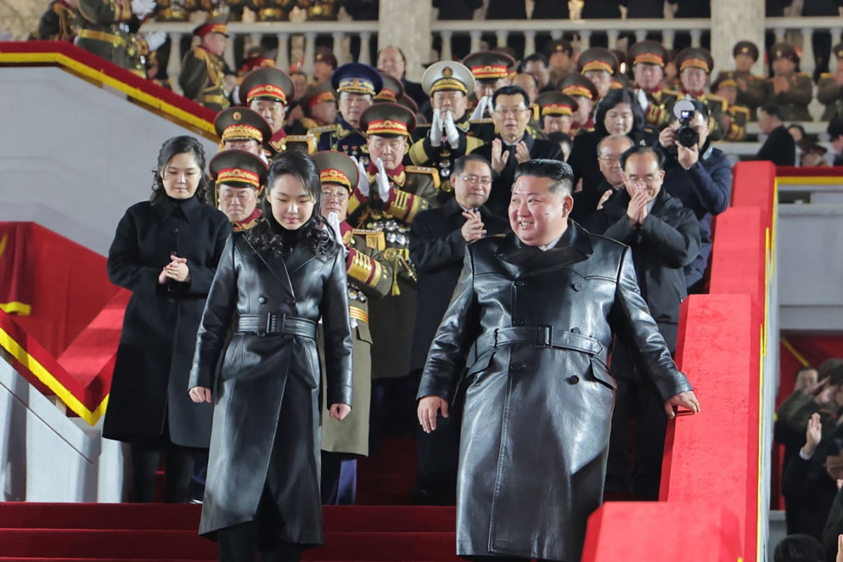 Dressed For Succession? Kim Jong Un, Daughter Fuel Speculation With Matching Coats