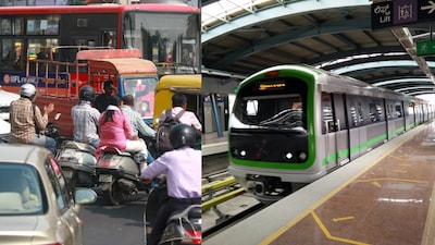 Commuters point out that metro expenses do not end with the ticket. They often have to pay for parking near home stations and then spend additional money on cabs or bike taxis for last-mile connectivity. (Image: File photos)