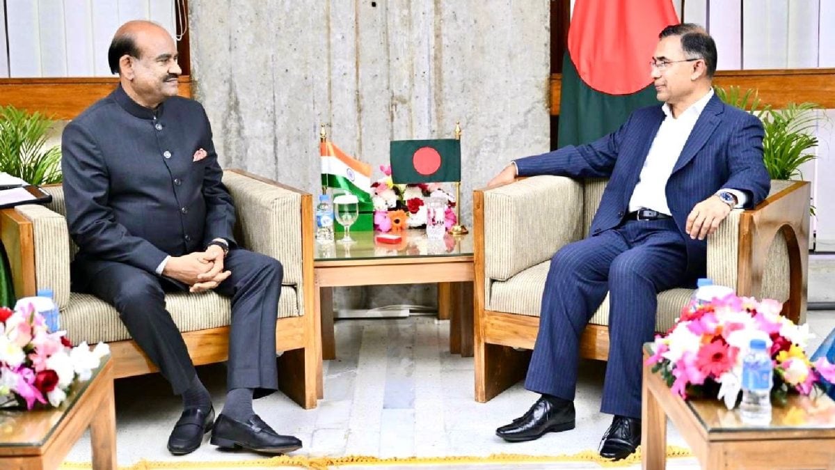 Om Birla Attends Tarique Rahman’s Swearing-In, Hands Over PM Modi’s Invite To Visit India