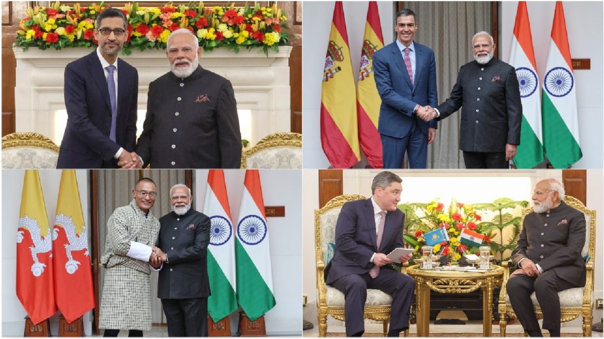 From World Leaders To Tech Titans: PM Modi Holds 9 Back-To-Back Meetings In A Day