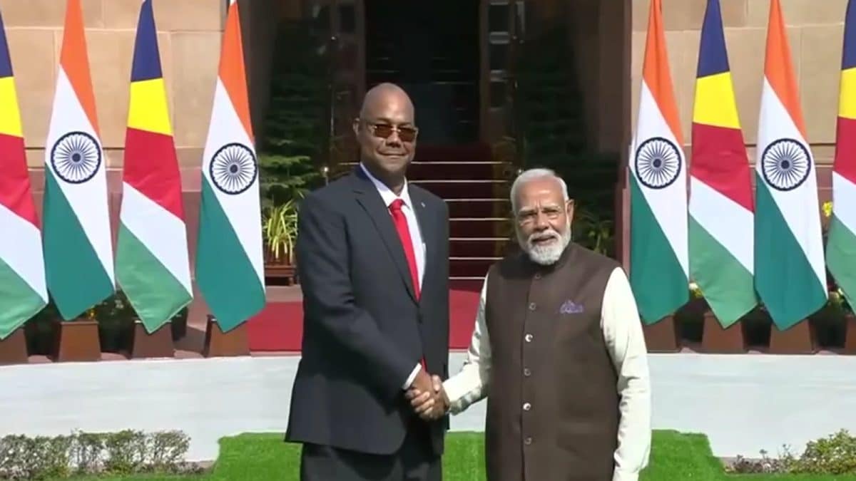 PM Modi Meets Seychelles President Herminie In Delhi, Maritime Security On Agenda