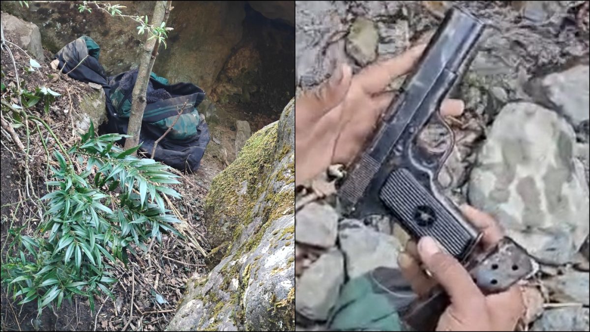Indian Army Busts Terror Hideout In J&K's Poonch; Pistol, Other Supplies Recovered