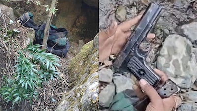 The Indian Army busted a terror hideout in J&K's Poonch district. (White Knight Corps)