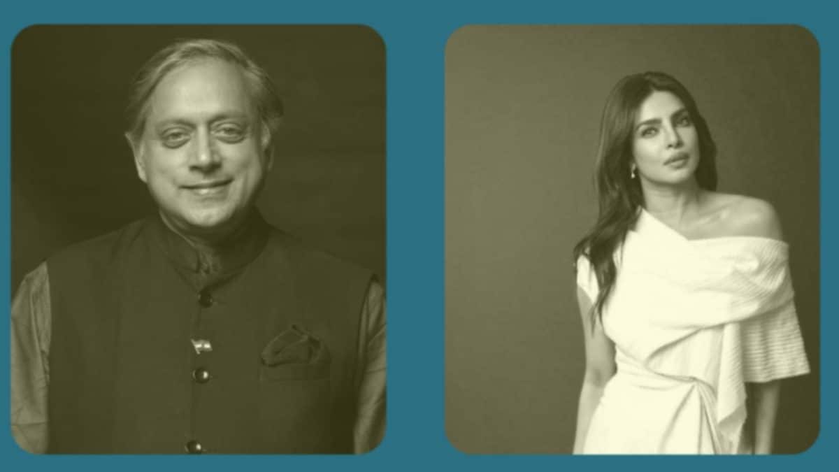 ‘Not Together': Shashi Tharoor's Witty Take On Not Sharing Stage With Priyanka Chopra At Event