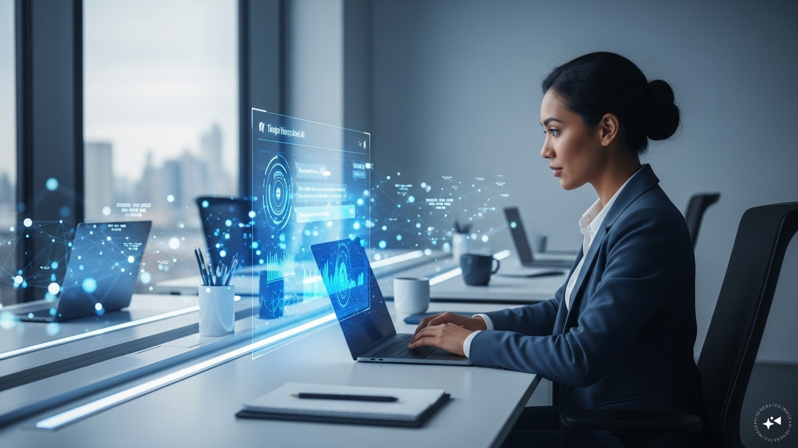 As per multiple global hiring trends and technology workforce studies including LinkedIn and major consulting reports, prompt engineers are emerging as a completely new profession because they design, test and refine instructions that help generative AI tools produce accurate, business-ready results across industries. (IMAGE: AI-GENERATED/NEWS18) 