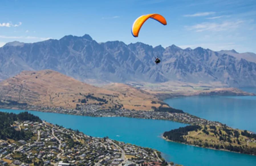 Queenstown, New Zealand: As autumn colors begin to touch the landscape, Queenstown transforms into a photographer's dream. The adventure capital of the world offers crisp air, perfect for bungee jumping, jet boating, or simply taking in the dramatic, rugged mountain vistas nearby. Queenstown, New Zealand: As autumn colors begin to touch the landscape, Queenstown transforms into a photographer's dream. The adventure capital of the world offers crisp air, perfect for bungee jumping, jet boating, or simply taking in the dramatic, rugged mountain vistas nearby.