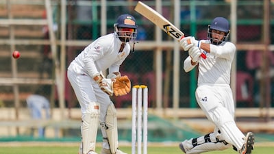 Ranji Trophy Final: Jammu and Kashmir's Shubham Pundir smashed an unbeaten hundred against Karnataka (PTI)