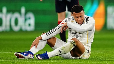 Real Madrid's Kylian Mbappe (AP)