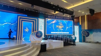 The summit brings together leaders, policymakers, and industry voices to shape a future powered by India’s own resolve and ambition. Image/News18