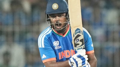 Sanju Samson in action for India in T20 World Cup 2026 [AP Photo]