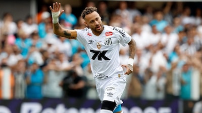 Santos' Neymar (AFP)