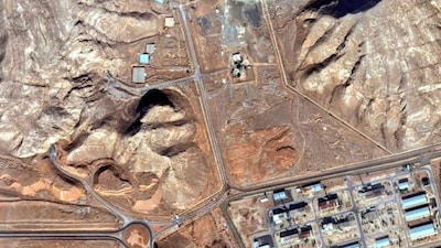 The country has also buried tunnel entrances at a nuclear site hit during the US-Israel strike in June last year.