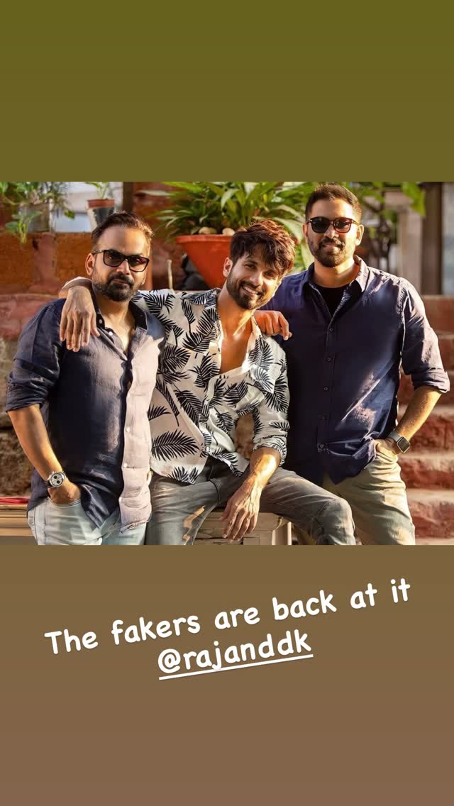 Shahid Kapoor's Instagram story