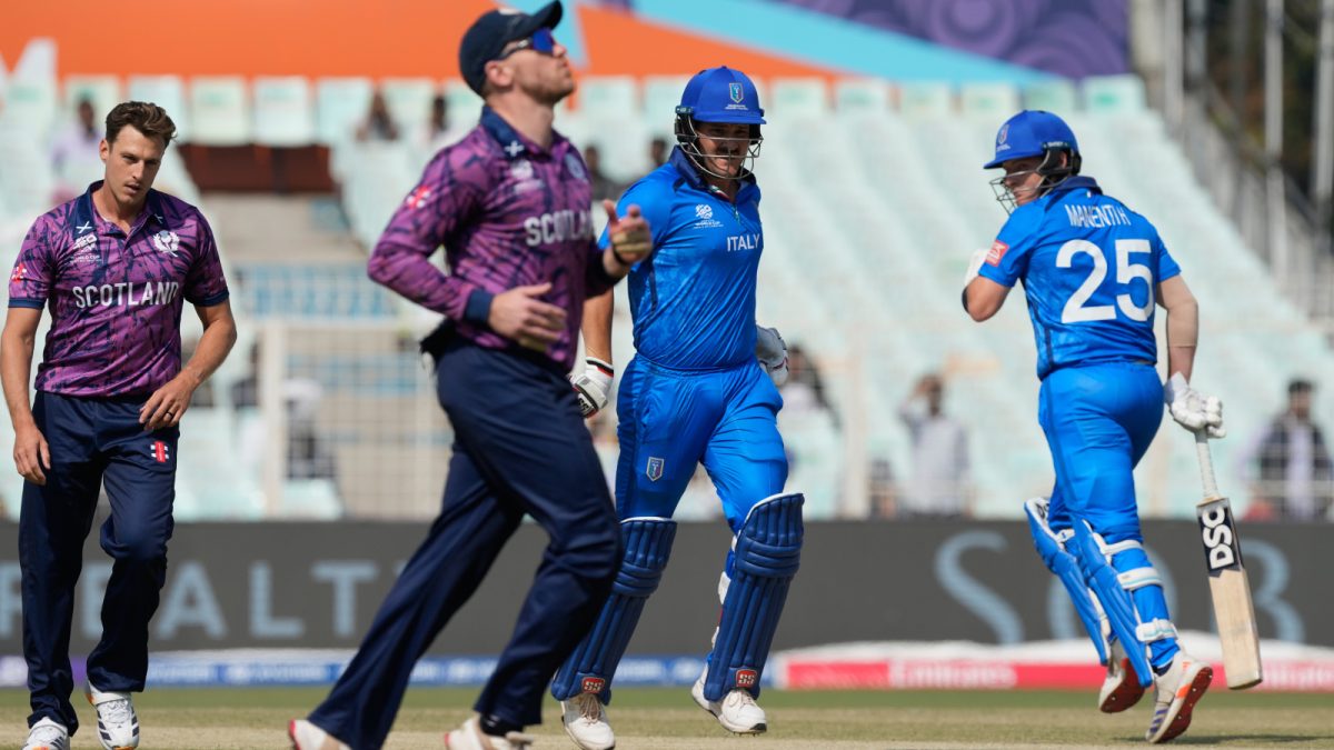 Scotland Vs Italy Live Cricket Score, T20 World Cup 2026: Manenti ...