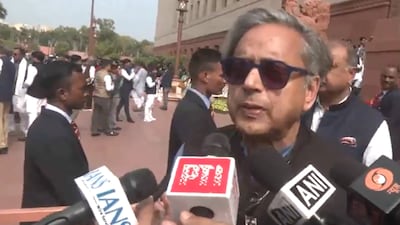 Congress leaders Tharoor and Mather criticised the Union Budget for ignoring Kerala, lacking project details, and causing negative market reactions. (Image: X )