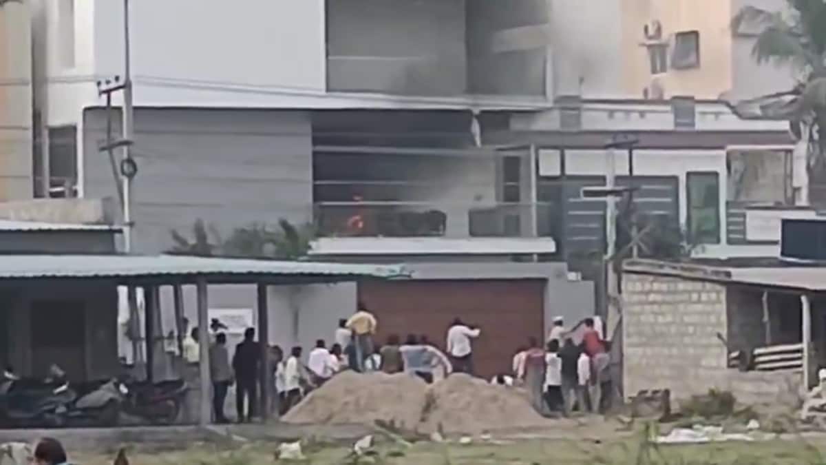 Tensions Flare In Andhra After Attacks On Ex Ministers’ Residence, After His Comments On CM Naidu