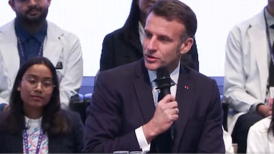 French President Emmanuel Macron. (Image: X)