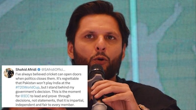 T20 WC: Boycott of match against India.. What did Shahid Afridi say?