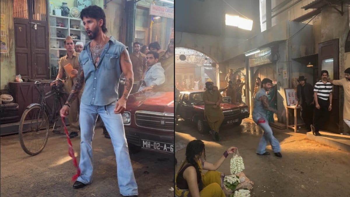 Shahid Kapoor Shares BTS Dance Moments Of Song Paan Ki Dukaan From O Romeo