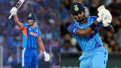 Shivam Dube breaks Hardik Pandya's record. (Picture Credit: AP)