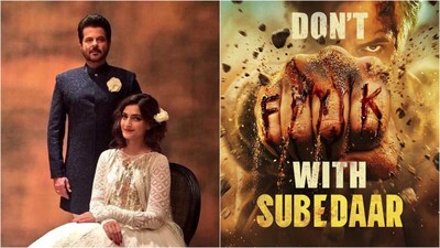 Sonam Kapoor Cheers For Anil Kapoor After He Drops Explosive Poster Of Subedaar