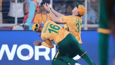 Corbin Bosch's catch against India.(AP)