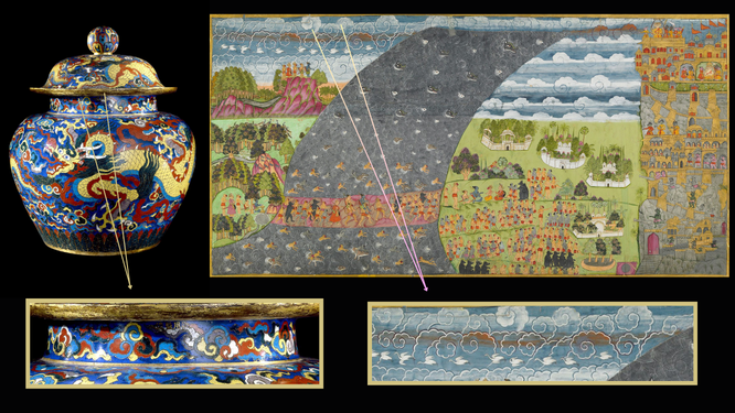 From China To Jodhpur: How 'Swirling Clouds' Travelled Across Empires And Became Marwar Painting's Iconic Motif