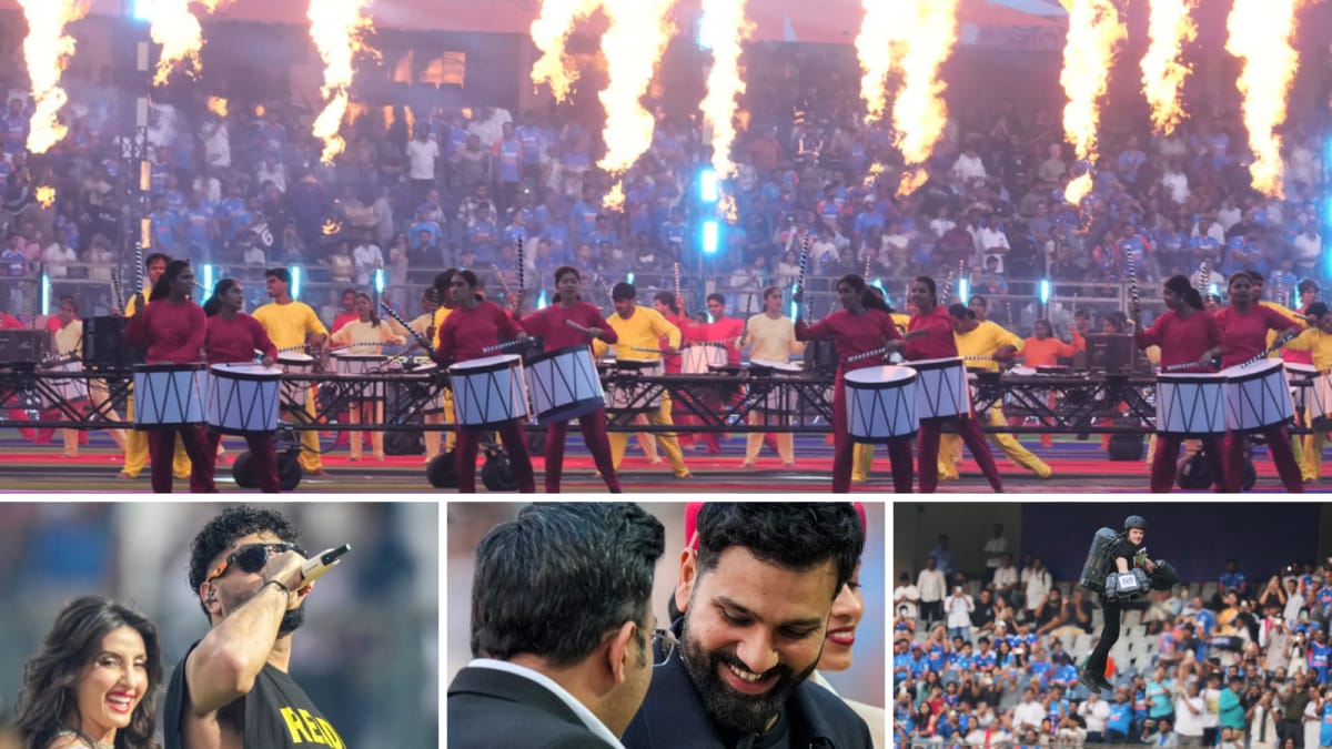Urdu Style Badshah And Nora Fatehi Perform At Opening Ceremony As T20 World Cup ...