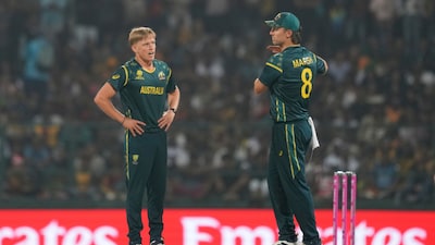 Mitchell Marsh accepted that Australia were outplayed by Sri Lanka (AP)