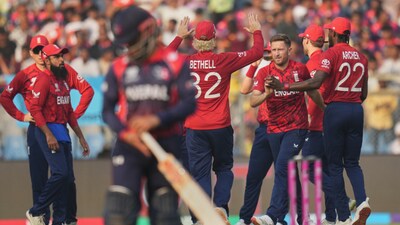 England vs Nepal Live Score, T20 World Cup 2026 Match Today (AP)