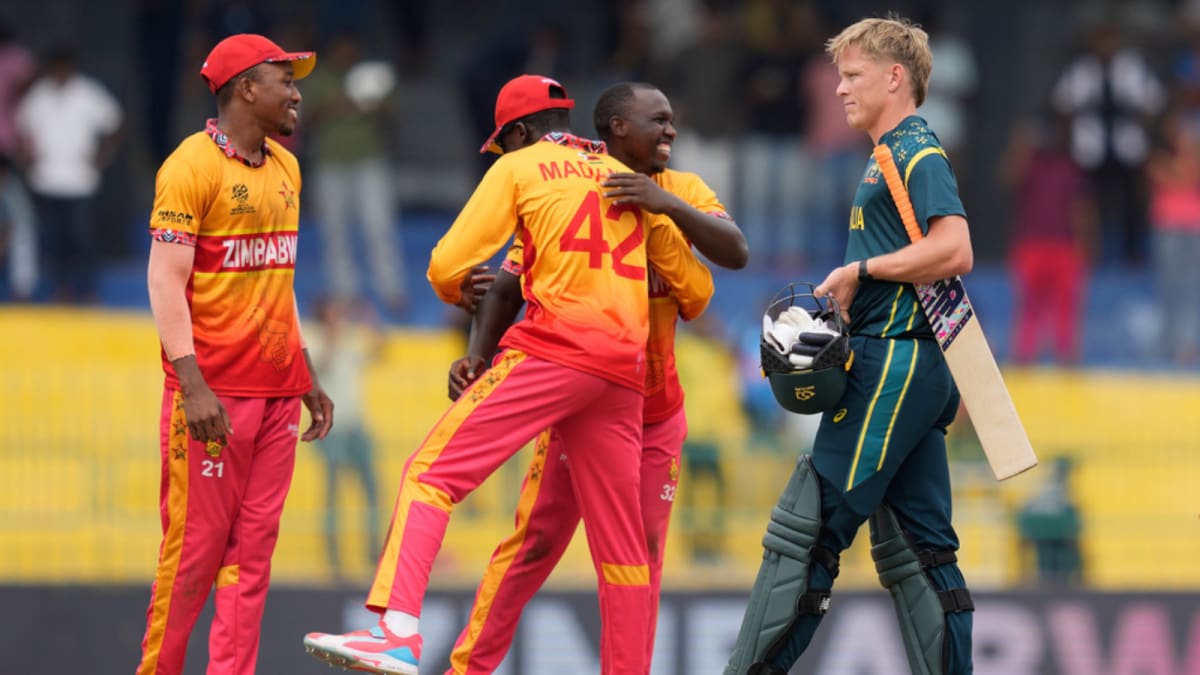 Zimbabwe Shock Australia In T20 World Cup And Stay Only Team In Men's Cricket To...