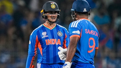 Sanjay Manjrekar happy with Abhishek Sharma and Sanju Samson opening for India (PTI)
