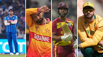 India have been grouped with Zimbabwe, West Indies and South Africa in the Super Eights of the ICC Men's T20 World Cup 2026 (AP)