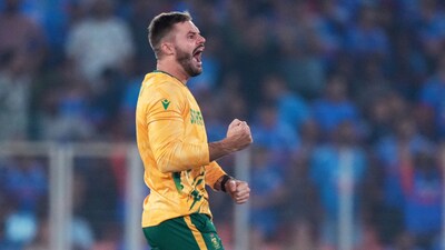 T20 World Cup: Aiden Markram led South Africa to 76-run win over India (AP)