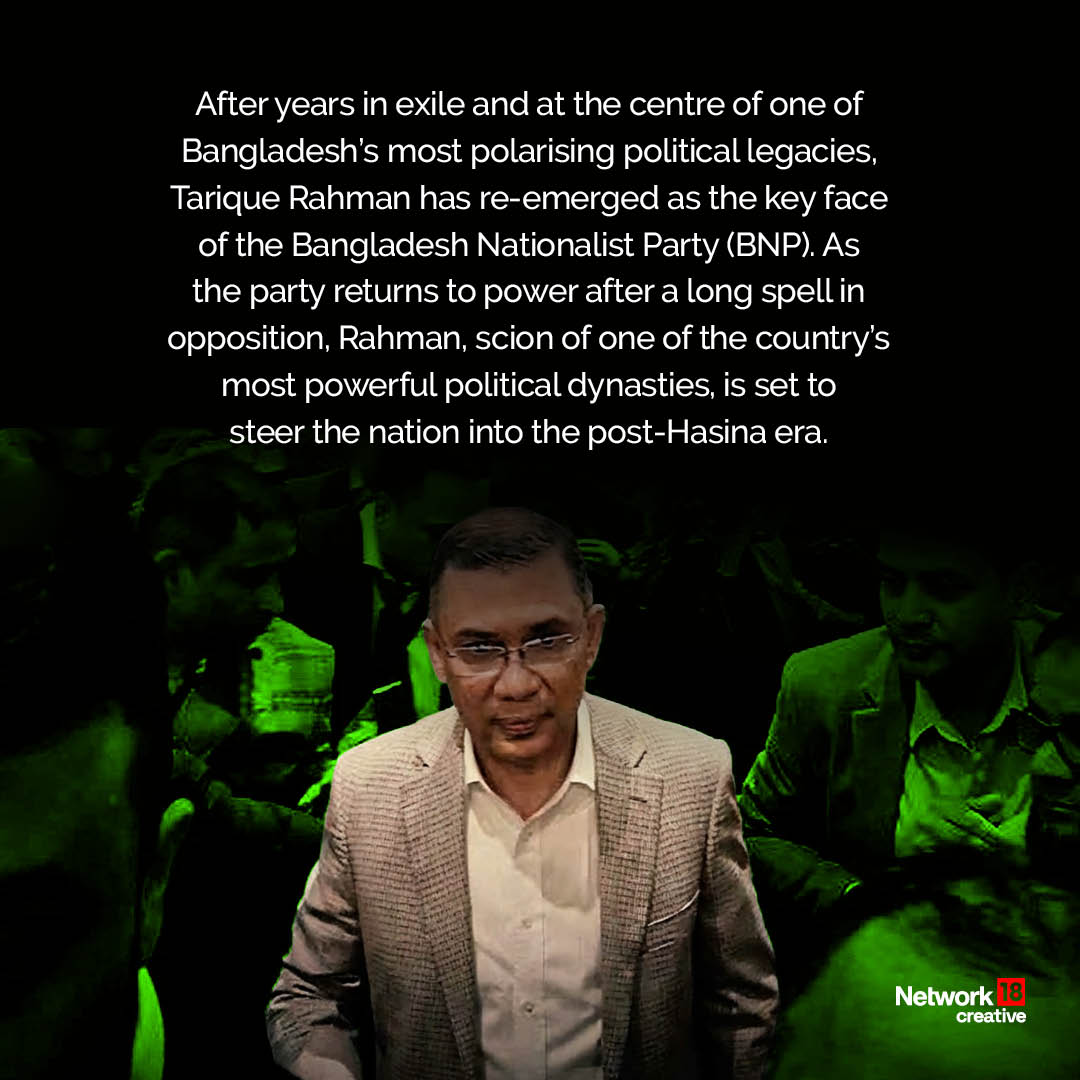 Tarique Rahman returned to lead BNP as Bangladesh after 17 years in exile. Tarique Rahman returned to lead BNP as Bangladesh after 17 years in exile.
