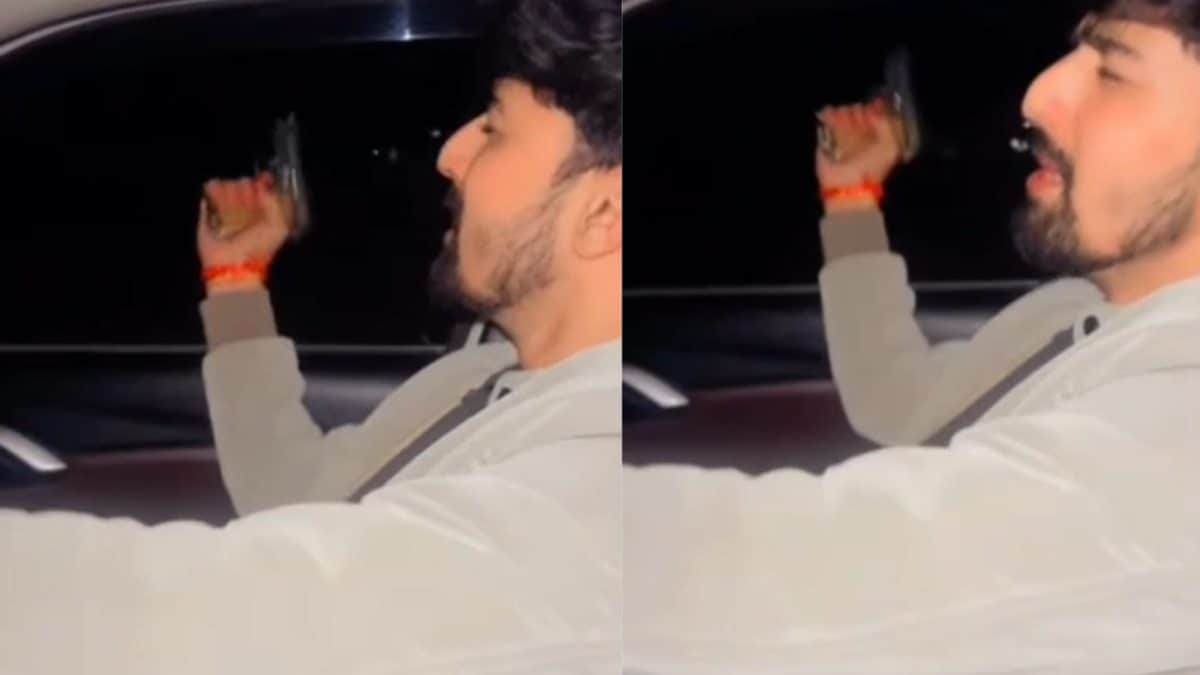 Man Opens Fire From A Moving Car In Greater Noida, Video Goes Viral