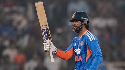 Tilak Varma scored 38 and picked up a wicket (PTI)