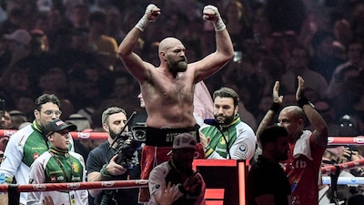 Tyson Fury (Credit: AFP)