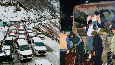 A total of 46 tourists were safely rescued and shifted to the nearest Army camp. 