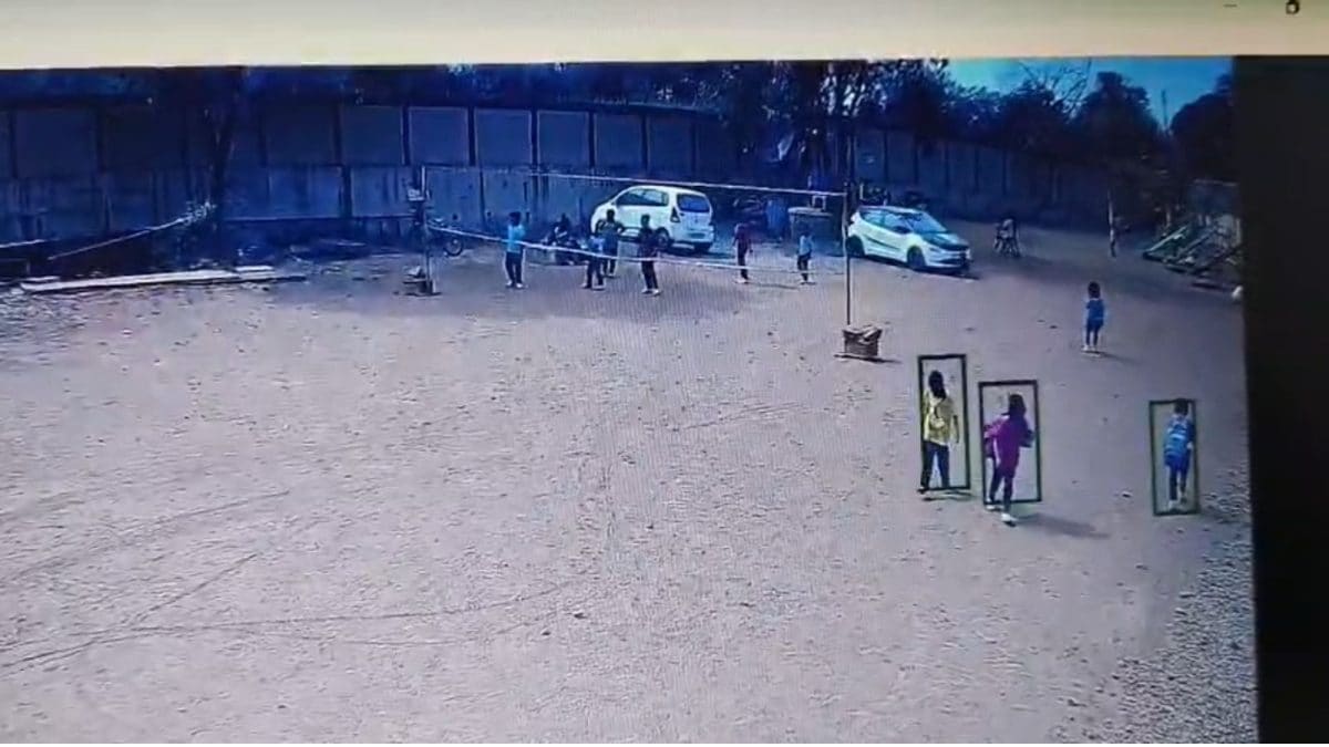 CCTV Surfaces After Teacher’s Car Hits Student During School Dismissal In Nashik