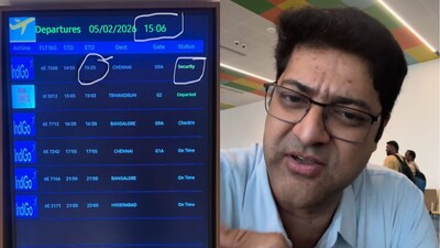 He further alleged that he was asked to pay a “minimal charge” of Rs 3,000 to be rebooked, which was later reduced to Rs 1,800 by an airport manager. (Instagram)