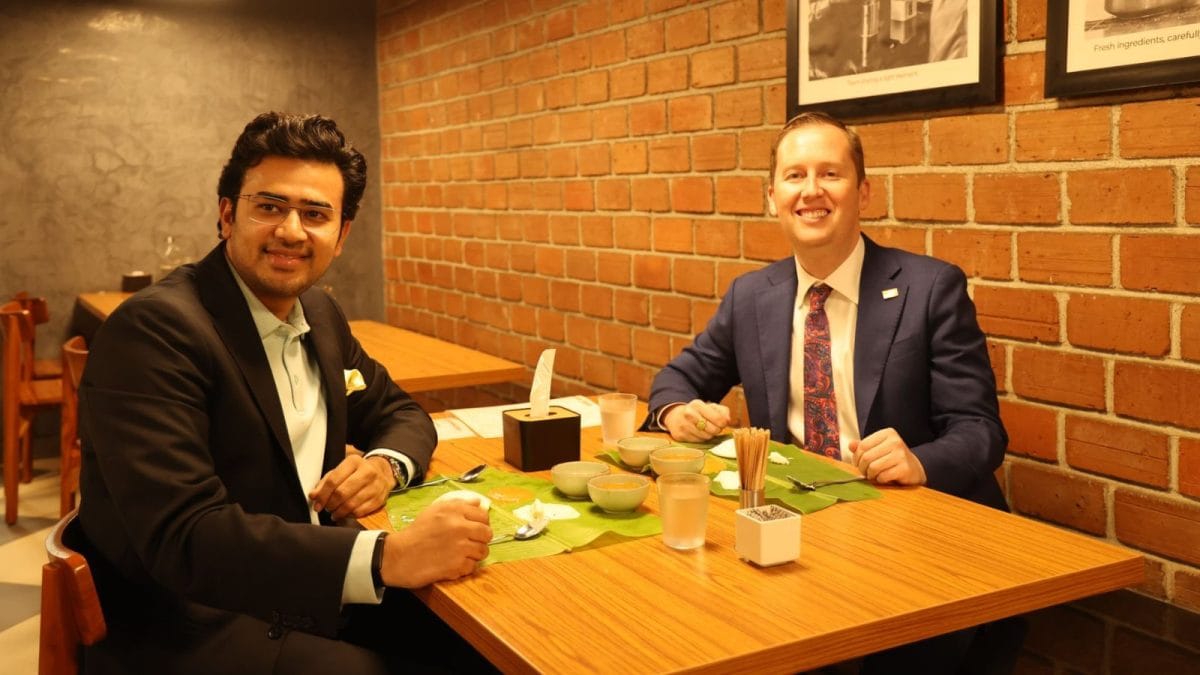 From Masala Dosa To Machine Learning: Tejaswi Surya Hosts US Ambassador Sergio Gor In Bengaluru