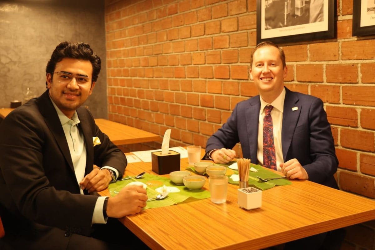 From Masala Dosa To Machine Learning: Tejaswi Surya Hosts US Ambassador Sergio Gor In Bengaluru