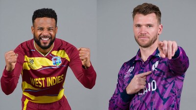 WI vs SCO ICC T20 World Cup 2026 Live Streaming Details: Get all the details of when and where to watch West Indies take on Scotland in Kolkata.