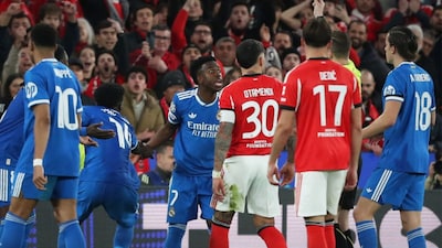 Benfica vs Real Madrid. (AP) 