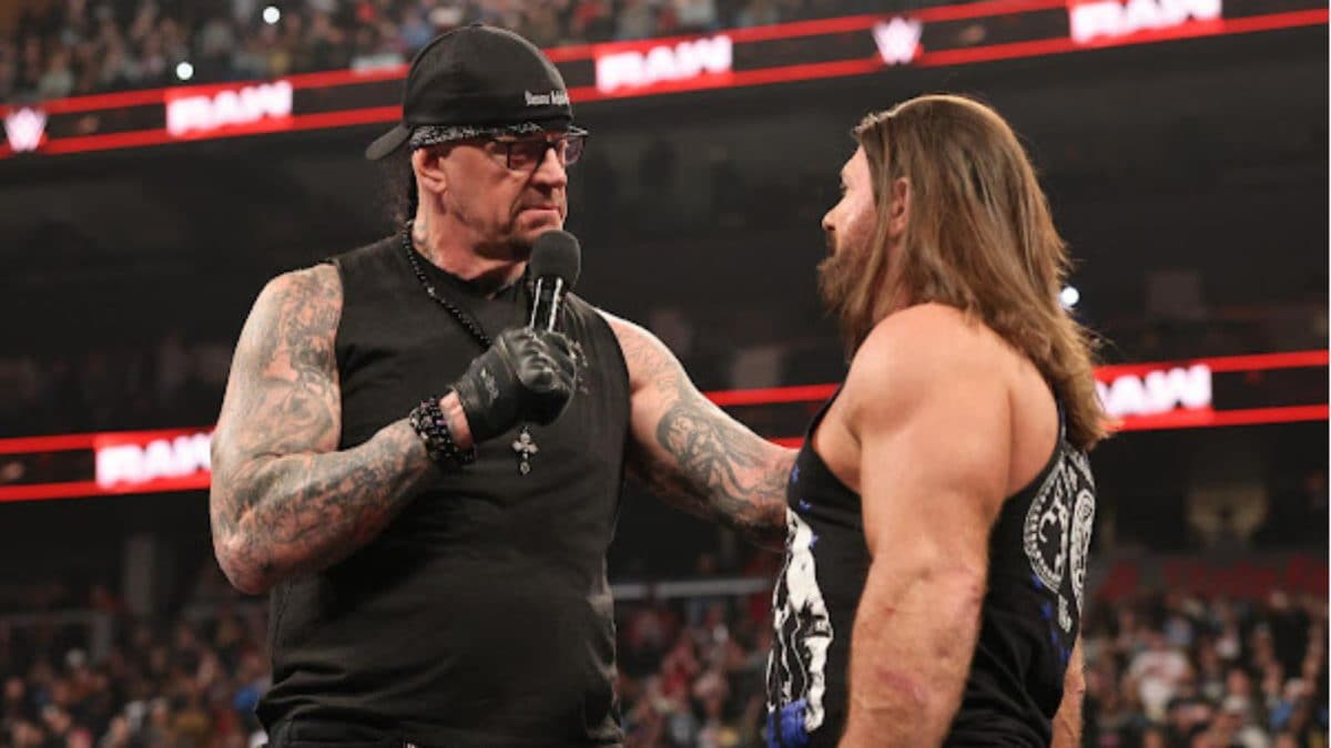 When The Undertaker Shocked RAW: AJ Styles’ Hall of Fame Call‑out in Atlanta