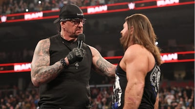 The Undertaker, AJ Styles. (X) 